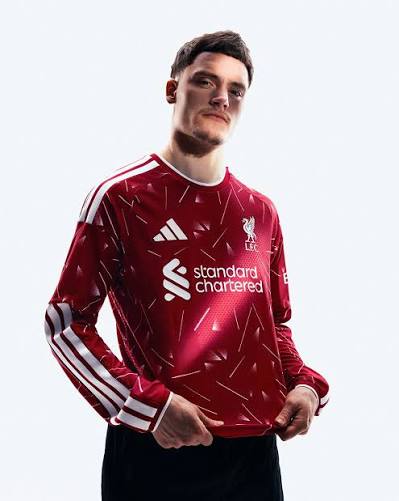 LFC  Mens 26/27 Home Long Sleeve Jersey